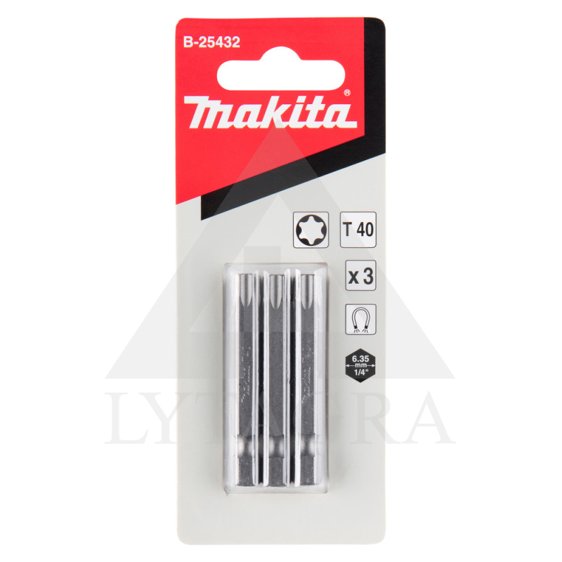 Sukimo antgalis MAKITA B-25432 T40 x 50 mm (3 vnt)