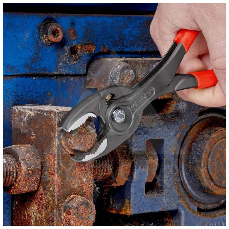 Replės santechninės dvigubo griebimo/150mm/ TwinGrip / Knipex 8201150