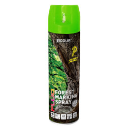 Aerozoliniai miško ženklinimo dažai BIODUR, žali, 500 ml