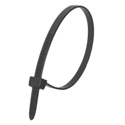 Daugkartinio tvirtinimo dirželiai 4,8x250mm. / Juodi / Dedra 11CV48253