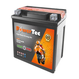 Akumuliatorius MOTO PowerTec 12 V, 6 Ah, 85 A