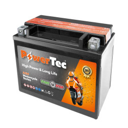 Akumuliatorius MOTO 12V 10Ah 180A  PowerTec YTX12-BS-AGM