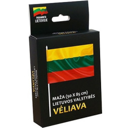 LIETUVOS VĖLIAVA SPAUSTA 50 85 CM (T)