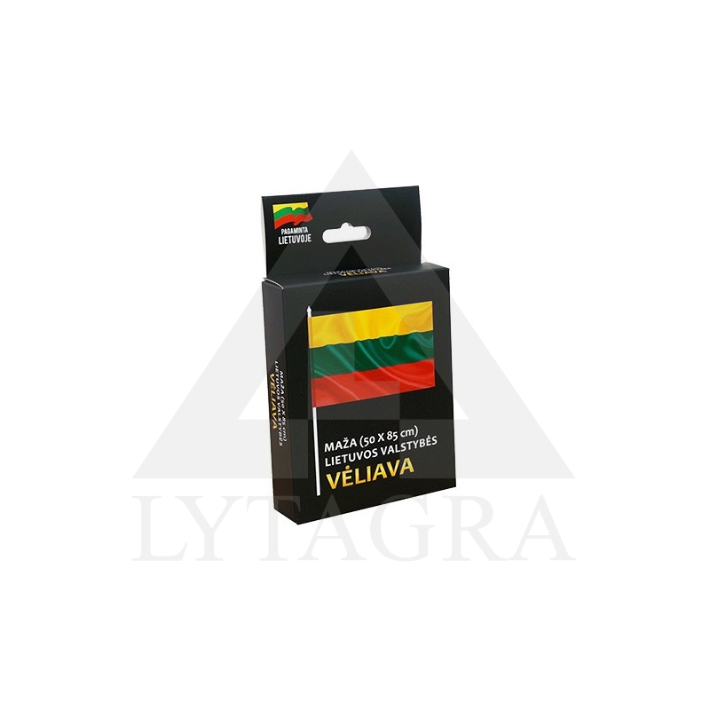 LIETUVOS VĖLIAVA SPAUSTA 50 85 CM (T)