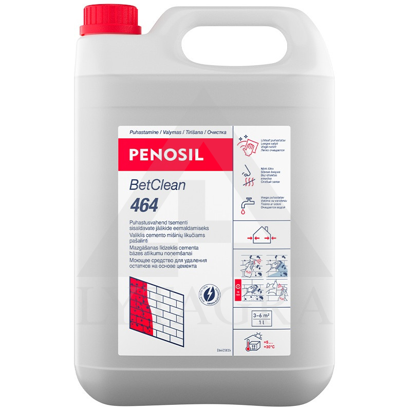 PENOSIL BetClean 464 cemento mišinių likučių valiklis 5 L
