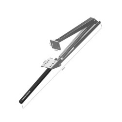 Savaiminio atidarymo mechanizmas šiltnamio stoglangiui 5x9.5x38cm