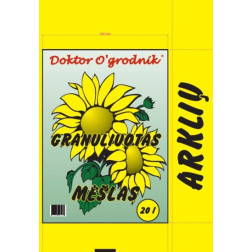 Trąšos granuliuotas arklių mėšlas 20 l