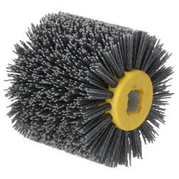 METALO ŠLIFUOKLIO NAILONINIS ŠEPETYS120X100MM GR 80 DED79334