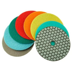 POLIRAVIMO DISKAS GR.0100 DEIMANT.D125MM DARBAS SAUSAI H12H0100