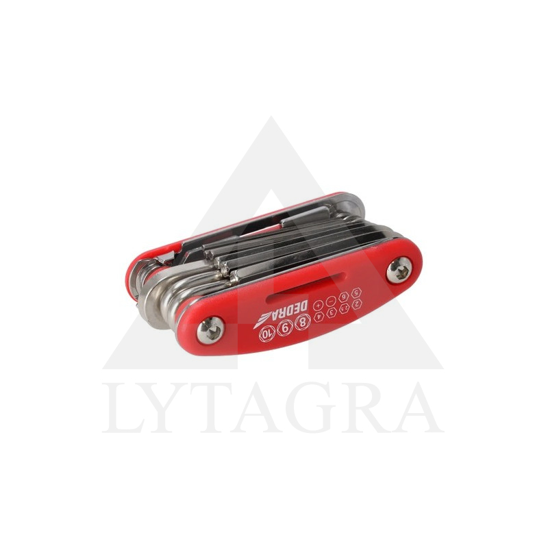 DAUGIAFUNKCINIS DVIRAČIŲ TAISYMO RINK.15VNT M CRV / Dedra 06F244