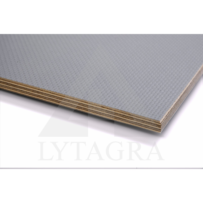 Drėgmei atspari fanera 1250X2500 12MM F/WI pilkos spalvos Drėgmei atspari fanera 1250X2500 12MM F/WI pilkos spalvos