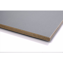 Drėgmei atspari fanera DR ATS FAN 1250X2500 15MM F/WII grey/d.br.