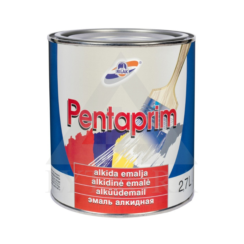 Emaliniai dažai Rilak PENTAPRIM kreminiai 2,7 L