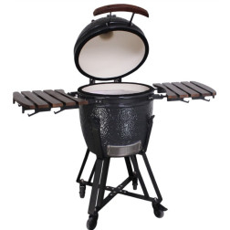 Kepsninė Kamado Media E-21 BBQ Juoda