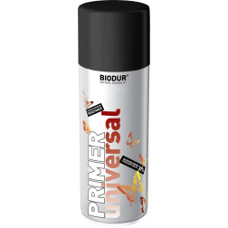 Universalus aerozolinis gruntas BIODUR, juodas, 400 ml