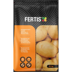 FERTIS kompleksinės trąšos bulvėms ir daržovėms, be chloro ir nitratų, 20 kg