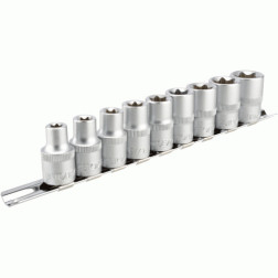 GALVUČIŲ RINKINYS TORX 1/2 E10-24 39839