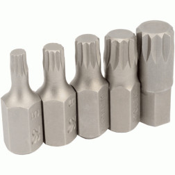 SPLINE ANTGALIŲ RINKINYS 12  6VNT 30MM 40634