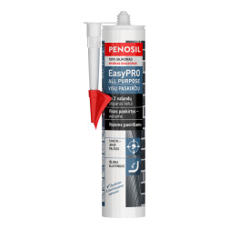 Visų paskirčių silikoninis hermetikas PENOSIL EasyPRO All Purpose, pilkas, 310 ml