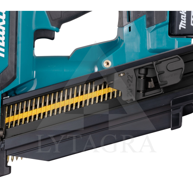 Akumuliatorinė LXT® viniakalė MAKITA DBN901ZK 18V 20°-22°