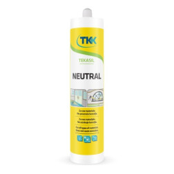 217040 SILIKONAS NEUTR.TEKASIL 280ML BALTAS