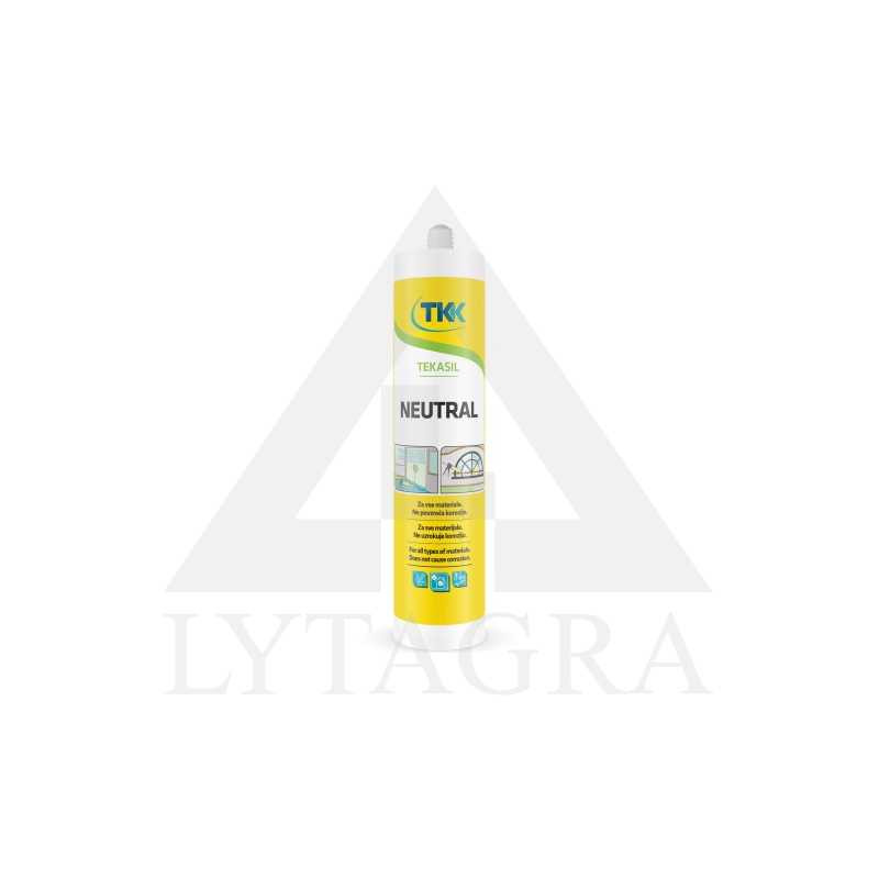217040 SILIKONAS NEUTR.TEKASIL 280ML BALTAS