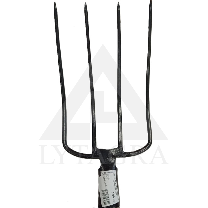 Šakės mėšlui keturių pirštų