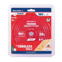 18424 PJOVIMO DISKAS 184X24TX20/16MM CORDLESS
