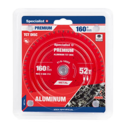 51/6-16052 PJOVIMO DISKAS 160X52TX20MM ALUMINIUMPREMIUM SPECIALIST+