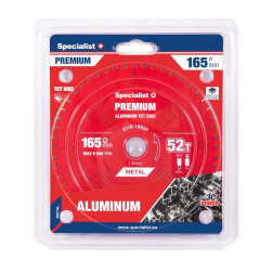 51/6-16552 PJOVIMO DISKAS 165X52TX20MM ALUMINIUMPREMIUM SPECIALIST+