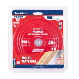 51/3-19048 PJOV. DISKAS 190X48TX30MM MULTIMATERIALPREMIUM SPECIALIST+