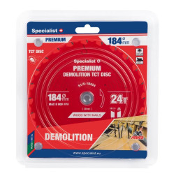 51/5-18424 PJOV. DISKAS 184X24TX20/16MM DEMOLITIONPREMIUM SPECIALIST+