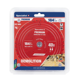 51/5-18440 PJOV. DISKAS 184X40TX20/16MM DEMOLITIONPREMIUM SPECIALIST+