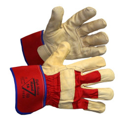 Odinės (ožkos) pirštinės su High-Shield, 10/ 10,5 dydis / Hand-1 A / A1020