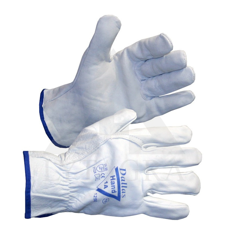 Odinės (karvės) pirštinės Dallas /10 dydis / Hand-1A/ A12500