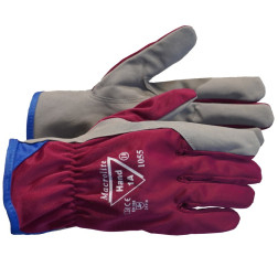 Pirštinės sintetinės AMARO odos Macrolite/ 8 dydis/  Hand-1A / A10558