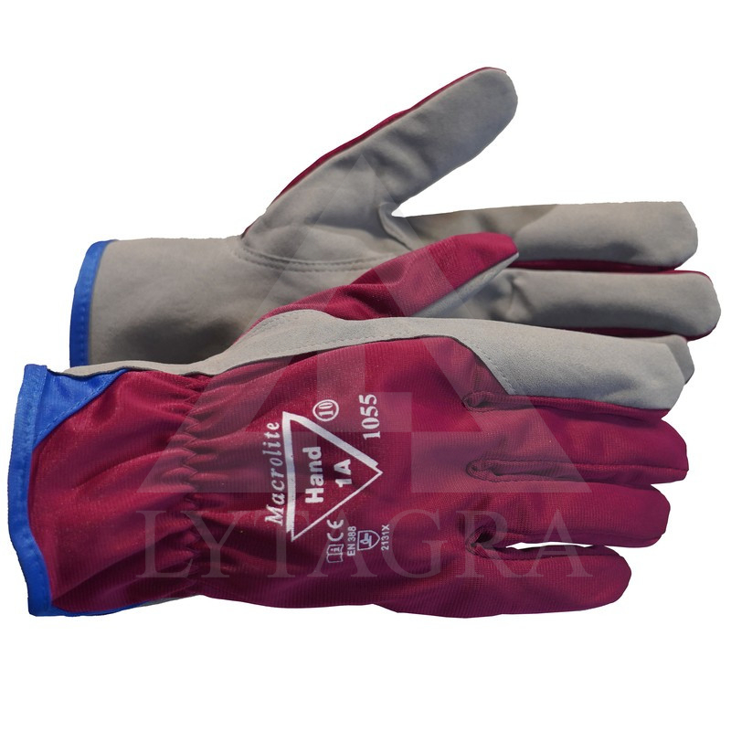 Pirštinės sintetinės AMARO odos Macrolite/ 8 dydis/  Hand-1A / A10558