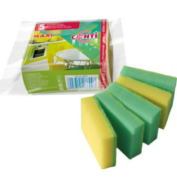 Virtuvinės kempinėlės CENTI MAXI 5 vnt.