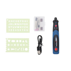 MINI ŠLIFUOKLIS 3,6V BELAIDIS USB Dedra DED7940Z1