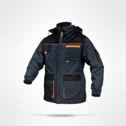 Darbinė pašiltinta striukė ilga  S1158-XXL