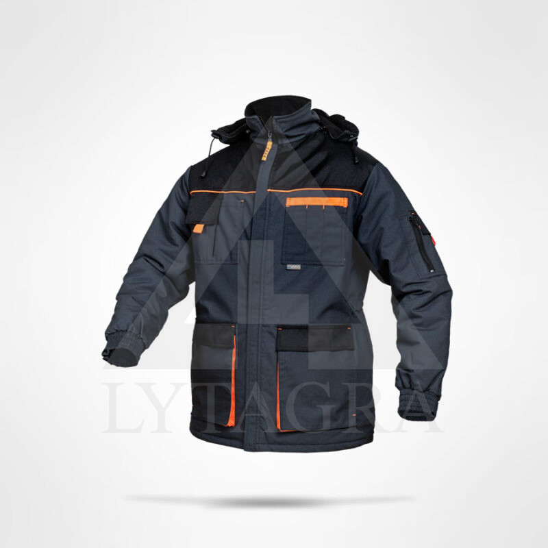 Darbinė pašiltinta striukė ilga  S1158-M