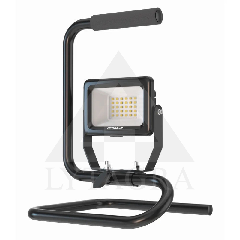 Žibintuvėlis dirbtuvems 20W SMD LED, 1800lm, stovas Dedra L1073-2