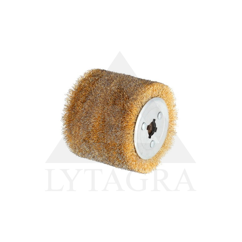 METALO ŠLIFUOKLIO VIELINIS ŠEPETYS120X100MM Dedra DED79333