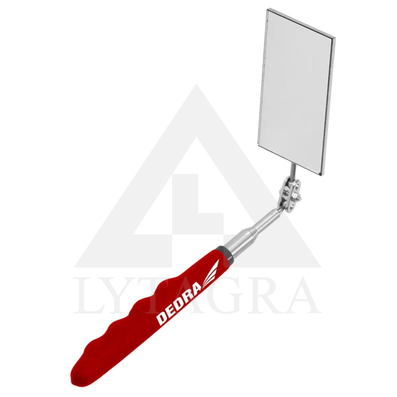 APŽIŪROS VEIDRODIS 50X90MM TELESKOP.295-750 MM STAČIAKAMPIS / 06F802 / Dedra