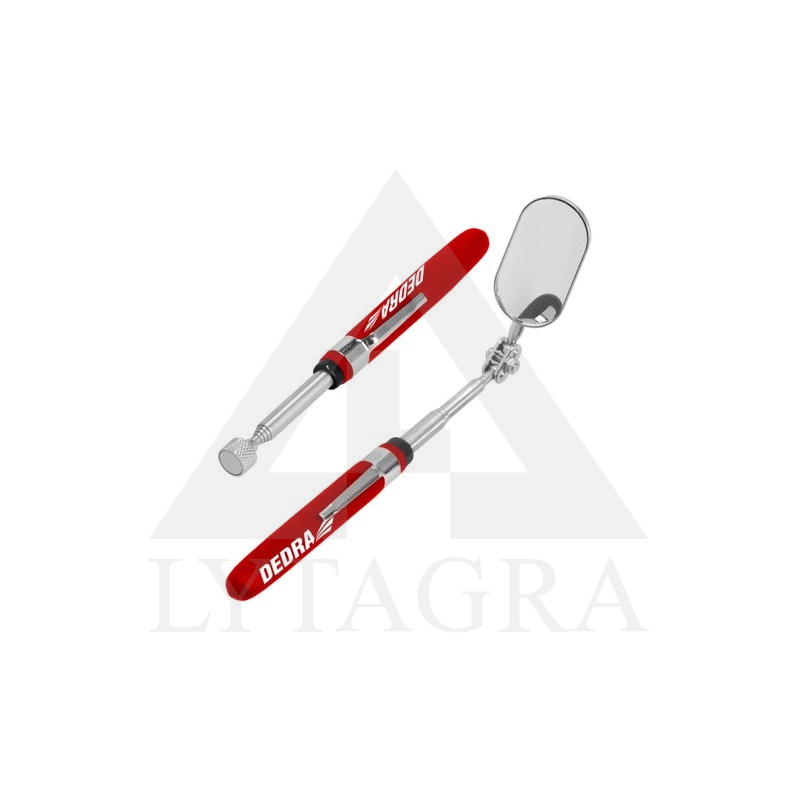 APŽIŪROS VEIDRODIS 50X26MM IR MAGNET.GRIEB./ Dedra 06F810