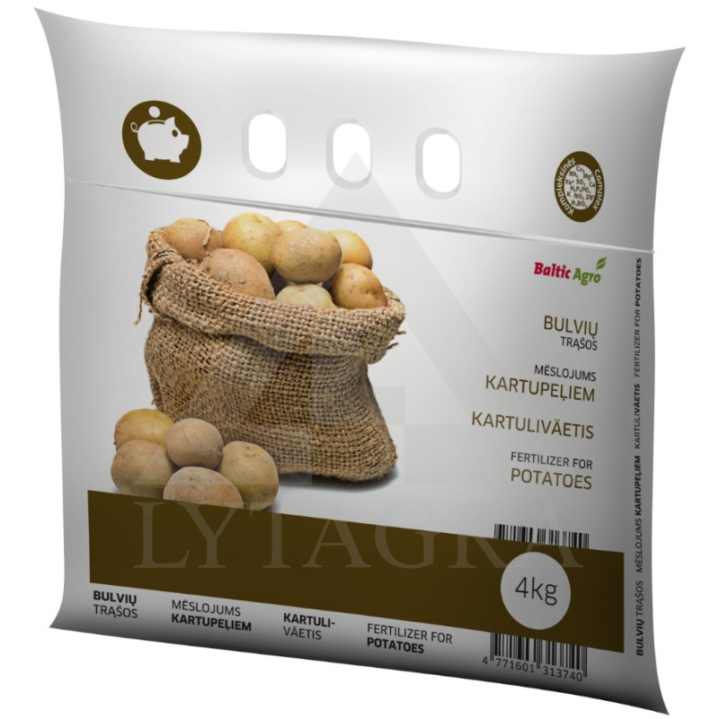 Ekonominės bulvių trąšos Baltic Agro 4 kg.