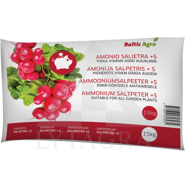 Amonio salietra Baltic Agri 15 kg.