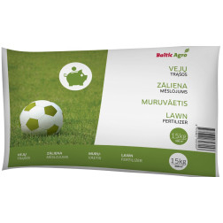Granuliuotos trąšos vejoms Baltic Agro 15 kg.