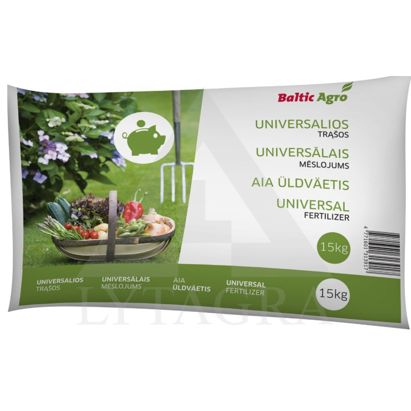Universalios ekonominės trąšos Baltic Agro 15 kg.