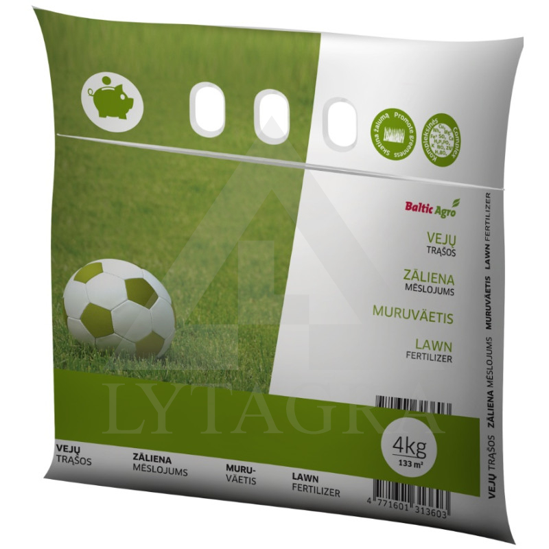 Trąšos vejai Baltic Agro 4 kg.